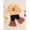 (3-4 Years, Orange) Completo Halloween per 2 pezzi. 4