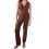 (M, Dark Brown) Γυναικείο πλεκτό σετ καλοκαιρινά ρούχα 1