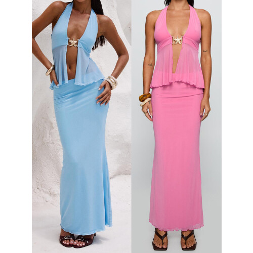 (M, Blue) Set de 2 pentru petrecere 2