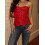 (XL, Red) Γυναικείο Κορσέ Μπλούζα τις Εποχές 4