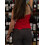 (XL, Red) Γυναικείο Κορσέ Μπλούζα τις Εποχές 7
