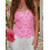 (XL, Coral Red) Γυναικείο Κορσέ Μπλούζα τις Εποχές 4