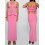 (L, Pink) Set de 2 pentru petrecere 2