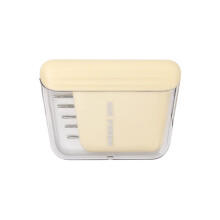 Magnetische naaldhouder met roestvrijstalen naainaald met-Beige