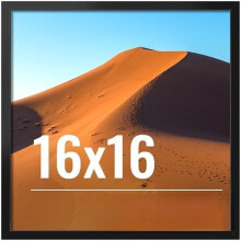 Cadre photo noir 11x14 avec plexiglas HD