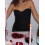 (XL, Black) Γυναικείο Κορσέ Μπλούζα τις Εποχές 4