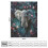 Fantasy Elefant Schmetterling Flanelldecke 4