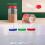 Clear Plastic Storage Jars with Red Lids – Airtight & 4
