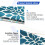 Blågrön linneörngott 30x50 cm 2-pack 3
