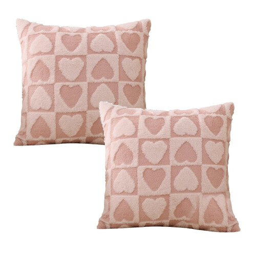 Valentijns pluche kussensloopset 40x40 45x45 50x50cm