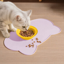Tapis de table en silicone pour gamelles d'animaux, antidérapant et anti-éclaboussures