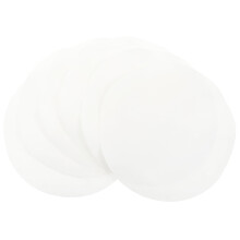 100 vellen kwantitatief filterpapier, rond, extra groot, wit.