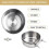 Stainless Steel Bird Feeder with Slip-Resistant Base 5