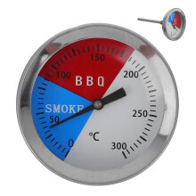 BBQ-Grillthermometer 300C Edelstahl