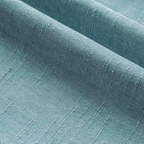 Conjunto de 2 capas de almofada de chenille macio, 30x50 cm, azul claro, para almofada lombar, sofá, poltrona e quarto – Compatíveis com 2