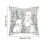 Housse de coussin de Pâques, motif printanier, fermeture éclair, 45 x 45 cm 3