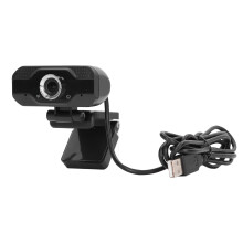 USB-webkamera med mikrofon 1080P 30Fps HD-webkamera til videoopkald, optagelse, konferencer, spil