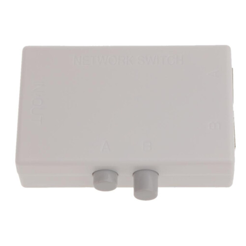 2Ports Manual AB Network Switch- Selector Hub 1