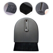 Conjunto de ferramentas para limpeza de discos de vinil OUNONA com escova antiestática para remoção de poeira e manutenção, preto.