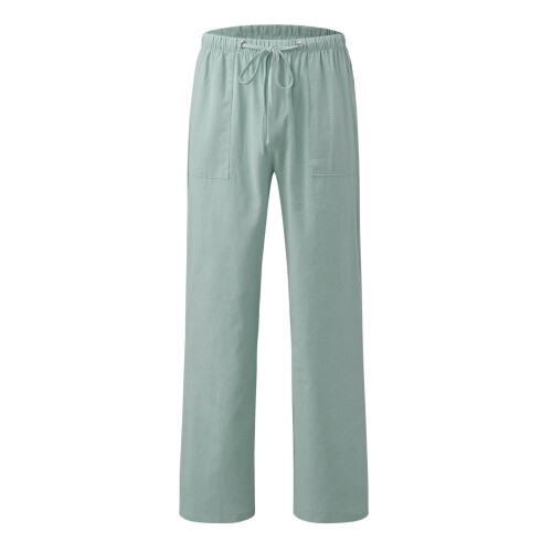 Capris για γυναίκες casual καλοκαίρι, γυναικείο casual μονόχρωμο παντελόνι με χαλαρές 2