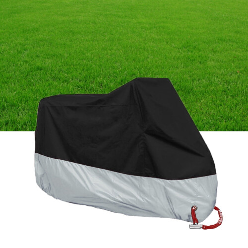 Housse de scooter imperméable pour moto, argentée, 1 pièce