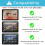 Θήκη πληκτρολογίου Rainbow με οπίσθιο φωτισμό για Kindle Fire HD10 & 10Plus (2021/2023), 10,1", με 2