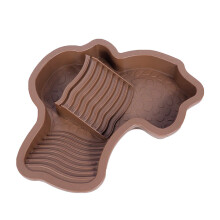 Turtles Bathing Pool Water Bowl With Slip Proof and-Brown red