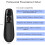 Ασύρματο PowerPoint Remote Clicker με USB, Εμβέλεια 100 ποδιών, Συμβατό με Windows/macOS/Google Slides – 7