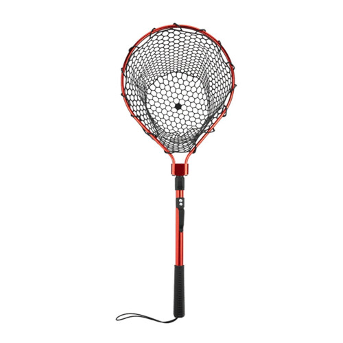 Telescopic Fishing Net Aluminum Pole Foldable Silicone