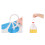 Drapery Hooks White Plastic C-Shaped 30Pack 1.6x1.2x0.2In 7