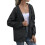 Women's Waterproof Rain Jacket Lightweight Hooded with 3