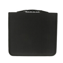CD Box 320Discs Draagbare CD DVD Portemonneehouder Tas Etui Album Organizer Media Opbergdoos (Zwart)