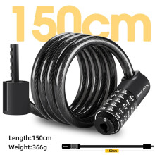 Bike Locks,Cable Lock Ebike Combination Lock Cable 5 Lock Lock Coiled Cable Lock 5 Resettable Combination Lock Huiop Lock Bike Locks Lock