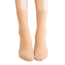 1 Paar warme, dicke Thermosocken für Damen und Mädchen (Hautfarbe)