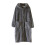 Women's cotton hooded bathrobe soft plush M-L 1