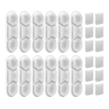 Pet Water Fountain Replacement Filters for 410oz/3.2Gal/12L Water Fountain Cat Drinking Bowl Filters and Pump Sponges,B