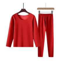 Női meleg flanel pizsama szett, kerek nyakú, vastag polár, hosszú ujjú, plusz méret L-4XL, kényelmes plüss otthoni viselet őszre/télre