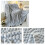 Coperta grigia soffice per divano, 50x60 pollici 4