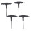 TOYMYTOY4 τεμάχια αξεσουάρ για πατίνια με μαύρο κλειδί και κατσαβίδι για εύκολη 4