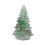 Mini Christmas Tree Green 3.3 Inches Crystal Plastic 7