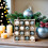 Set van onbreekbare, glanzende plastic kerstballen 4
