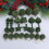 Christmas Balls Flocked Brown Plastic 24PCS 2