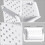 4 Pack Plastic Stacking Basket Organizer, Large Kitchen Open Front Stacking Storage Bins, White 3