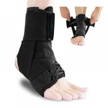 Orteză de gleznă respirabilă și rezistentă pentru entorse, stabilizează ligamentele, previne recidivarea, bandaj reglabil, compatibilă cu