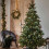 Christmas Balls Flocked Brown Plastic 24PCS 8