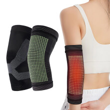 Conjunto de 2 Cotoveleiras de Compressão Masculinas – Altamente Elásticas, Respiráveis, Alívio da Dor nas Articulações e Proteção