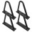 OUNONA metal sofabordsben sort U-form 4 stk. 8