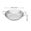 Stainless Steel Wok Pan with Double Handles 2