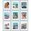 11x14 Picture Frames Set of 9 Rustic Blue Engineered Wood 1