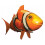 Requin volant télécommandé, jouet gonflable en forme de poisson-clown, cadeau 6